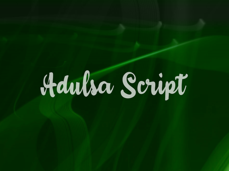 a Adulsa Script