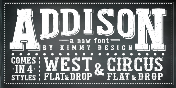 Addison Circus Drop