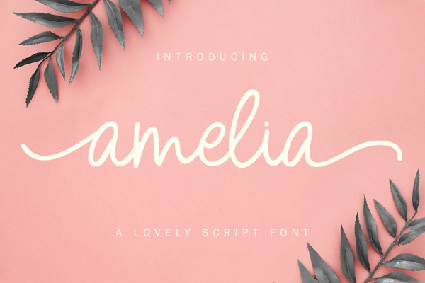 Amelia Script Personal Use