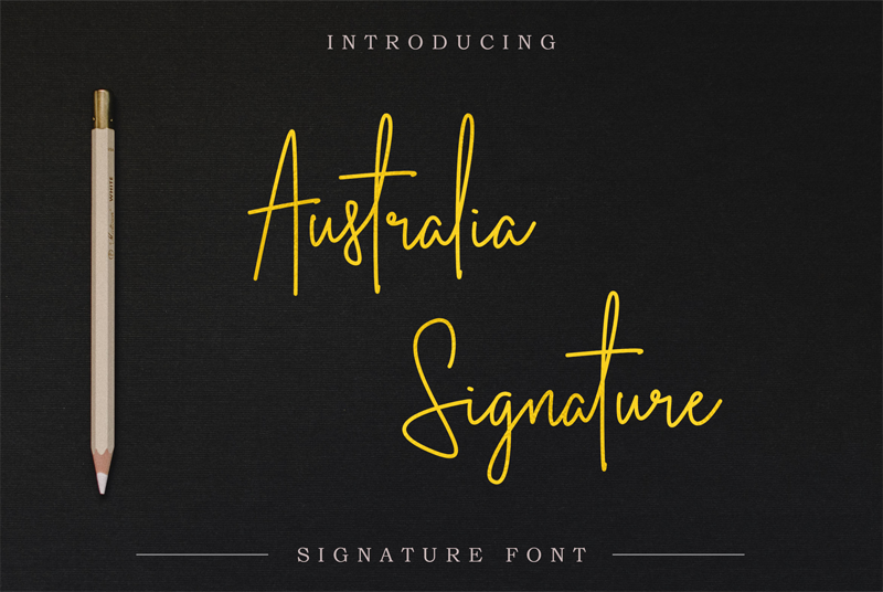 Australia Signature