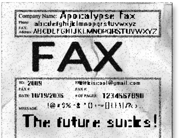 Apocalypse Fax