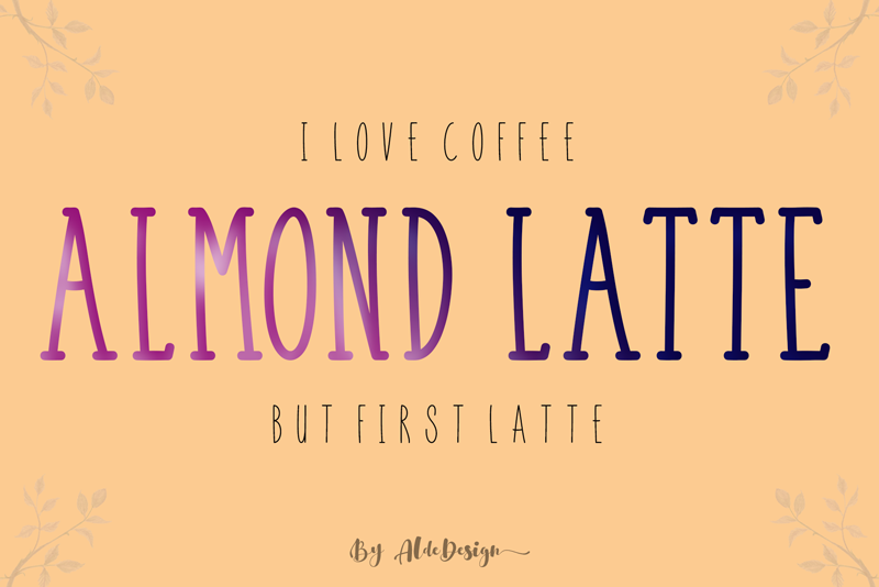 Almond Latte