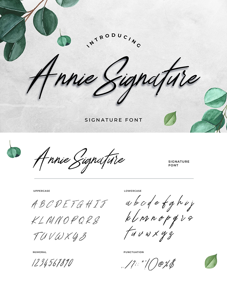 Annie Signature