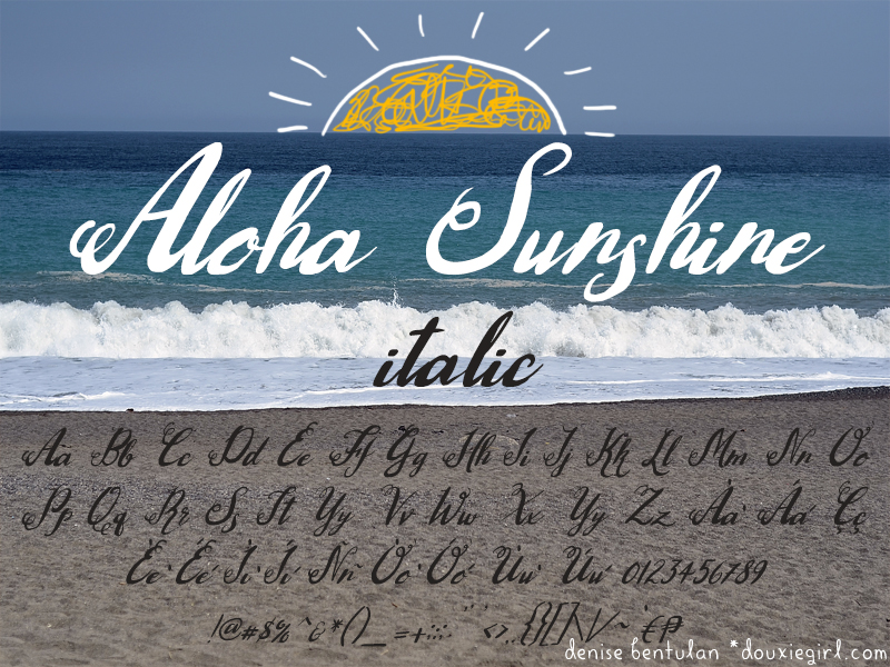 Aloha Sunshine