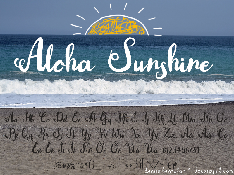 Aloha Sunshine