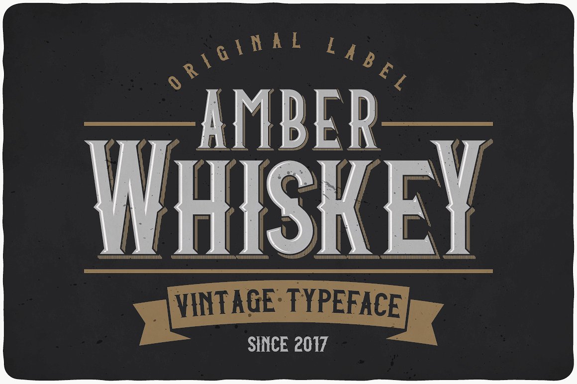 Download Amber Whiskey Font Fontsme Com
