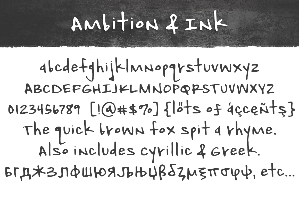 Ambition & Ink