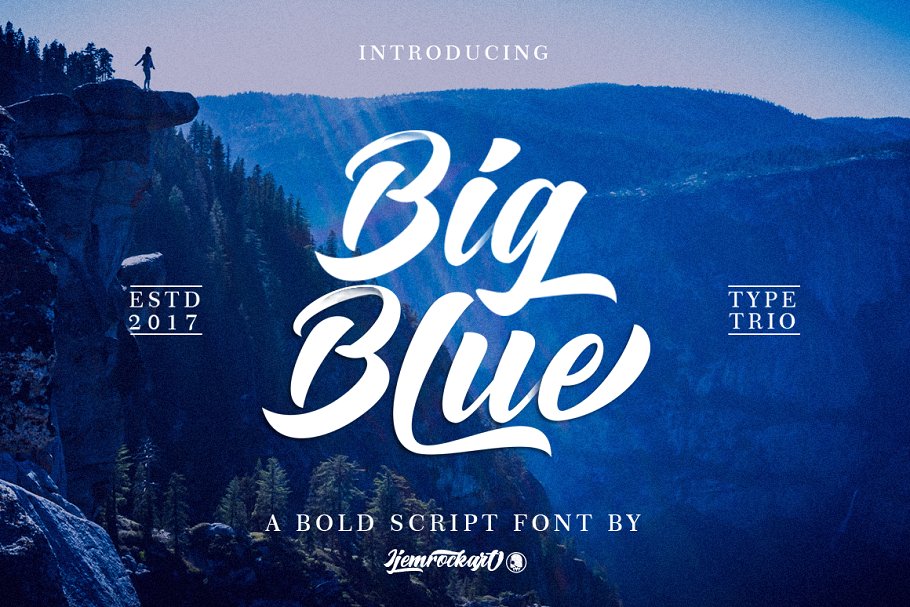 Big Blue Bold
