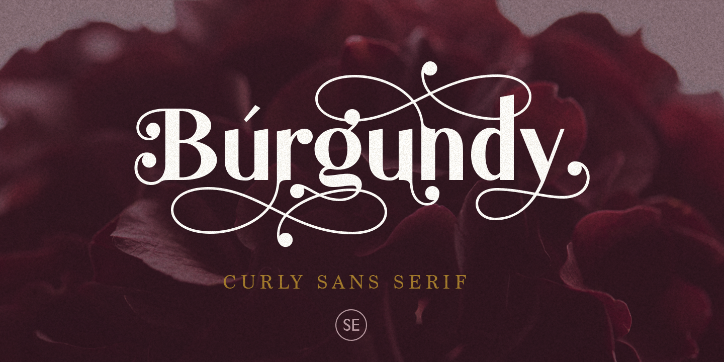 Download Burgundy DEMO font | fontsme.com