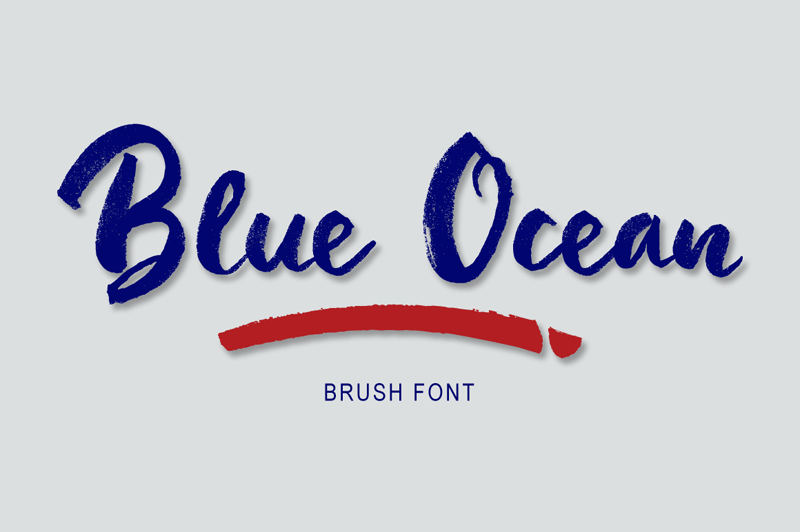 Blue Ocean Brush