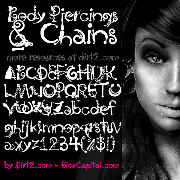 Body Piercing Chains