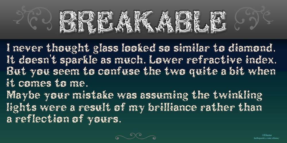 Breakable Regular