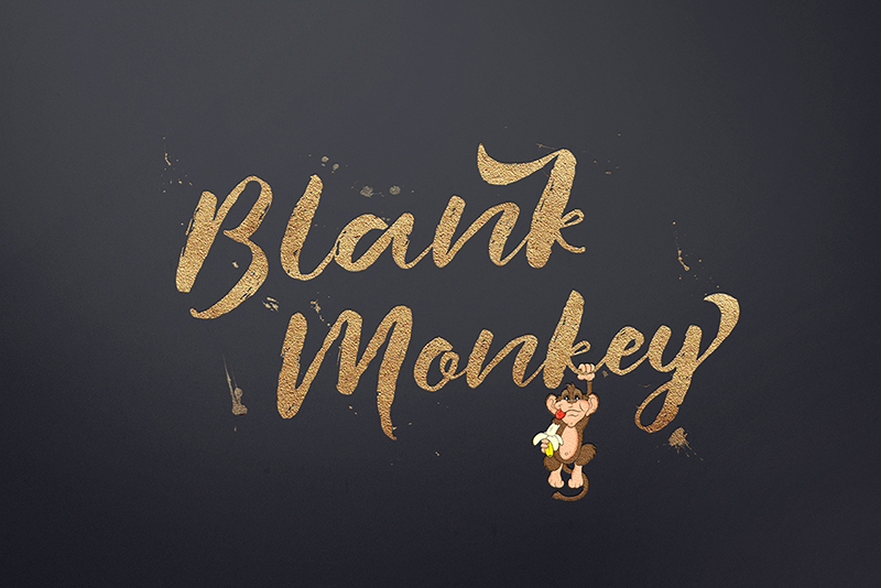 blank monkey