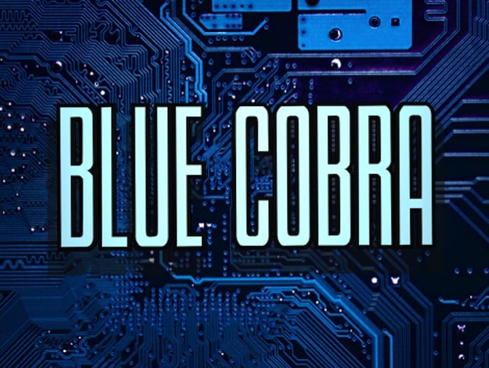 Blue Cobra 3D Italic