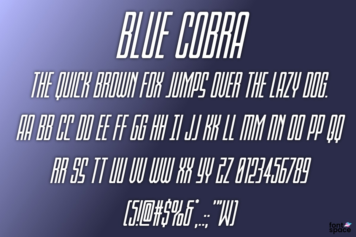 Blue Cobra Expanded Semi-Ital