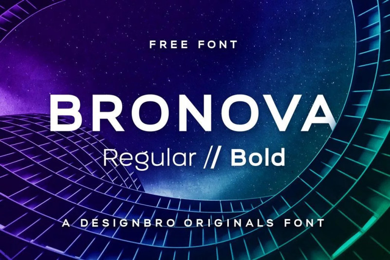 Bronova sans serif basic