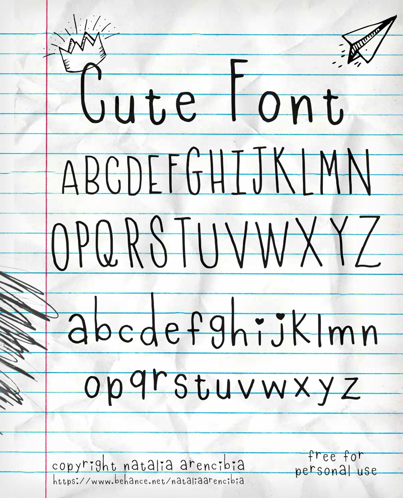 Cute Font