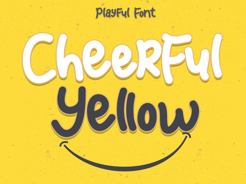 Cheerful Yellow