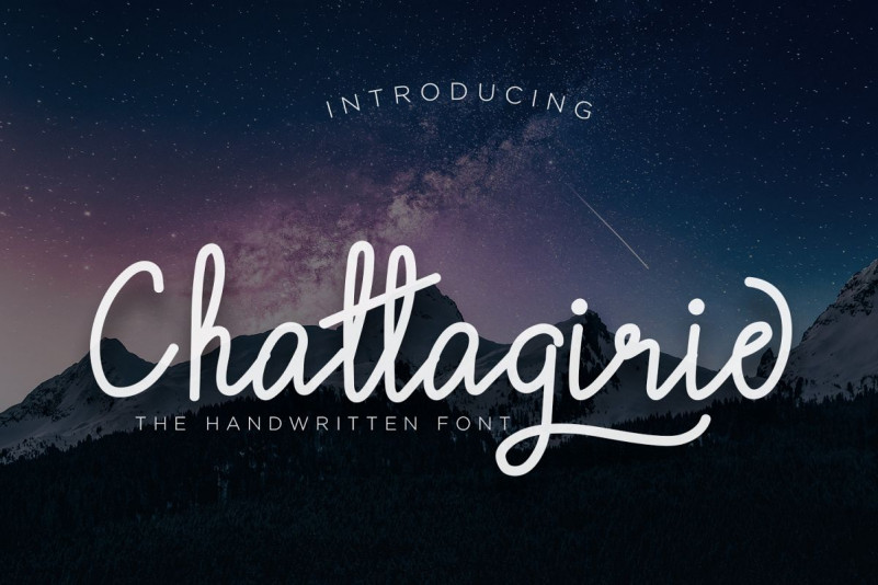Chattagirie handwritten beauty