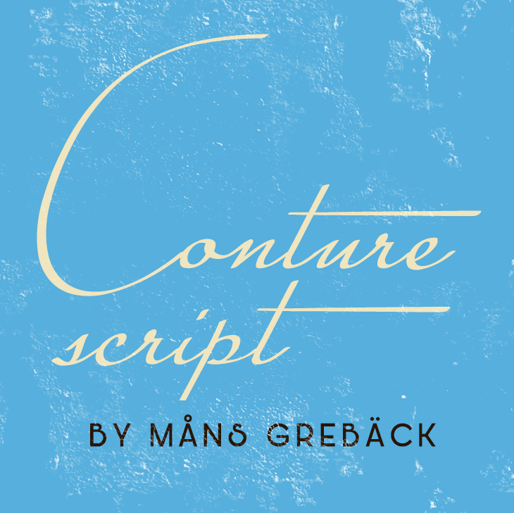 Conture Script PERSONAL USE