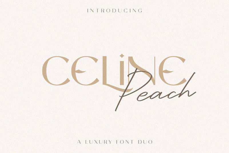 Celine Peach Free