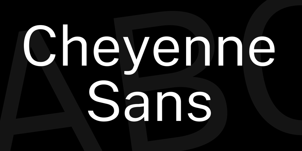 Cheyenne Sans