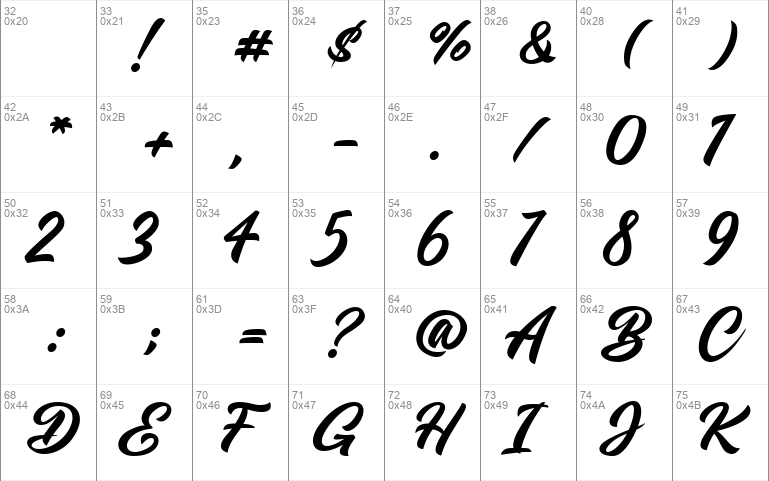 Coolkids - Script Typeface brush