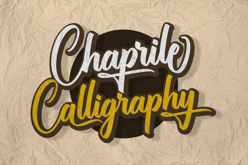 Chaprile Calligraphy beauty