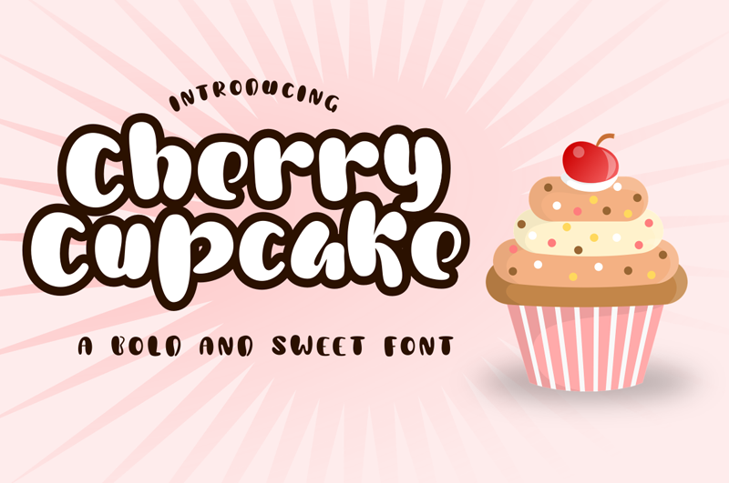 Cherry Cupcake Personal Use
