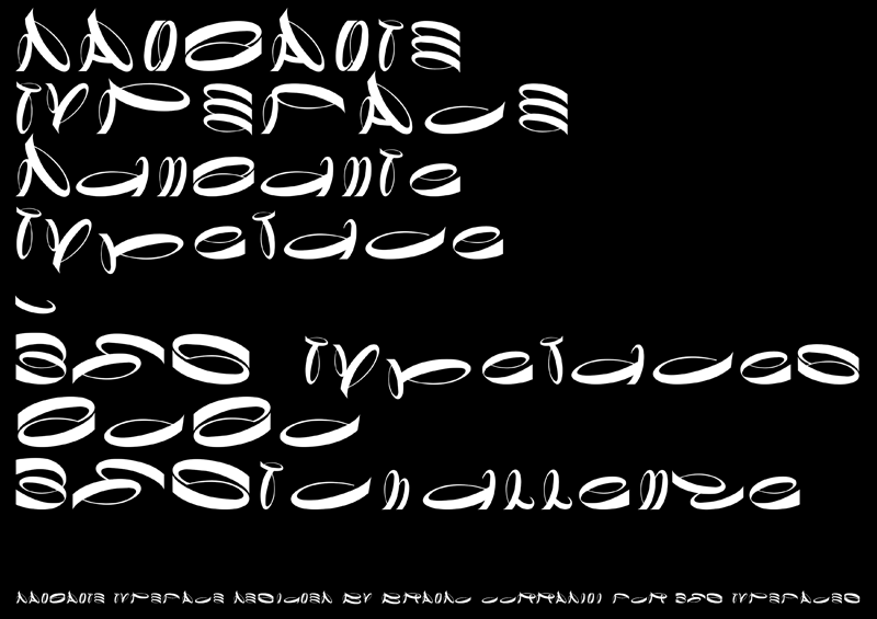 Danzante typeface