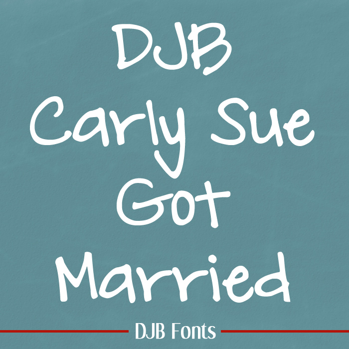 DJB Carly Sue Got Married