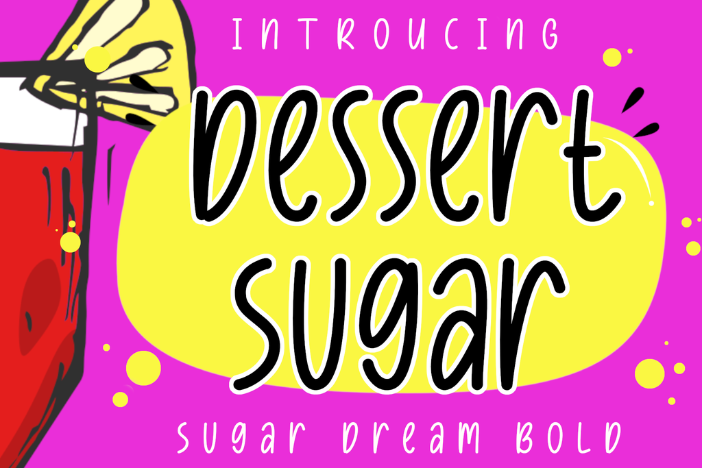 Dessert Sugar Bold
