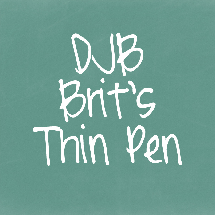 DJB Brits Thin Pen
