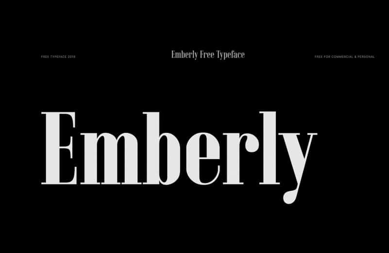 Emberly Black Condensed Italic