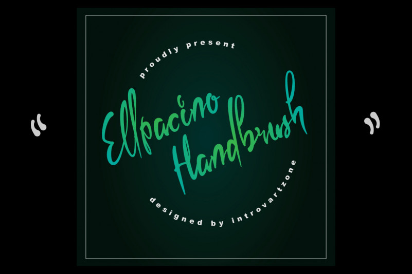 Ellpacino Handbrush