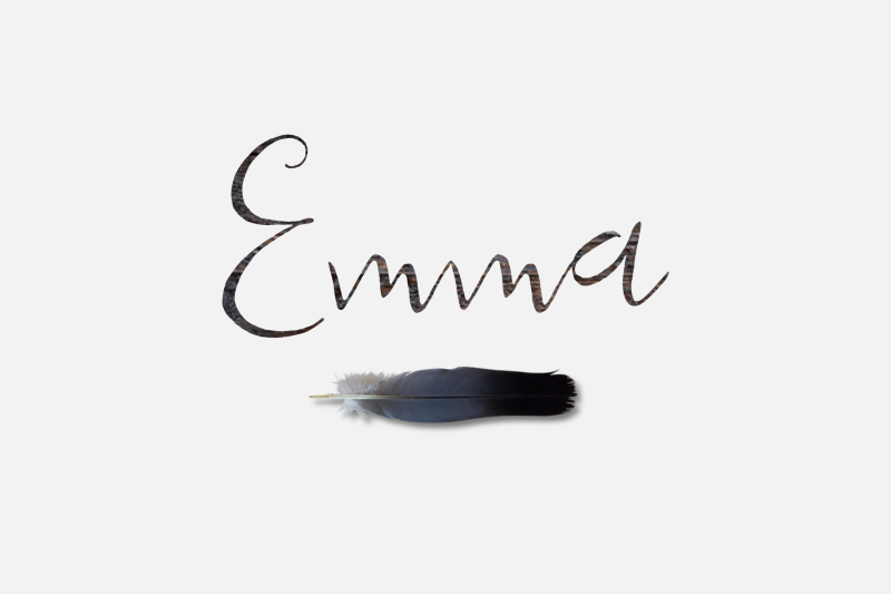 Emma script style