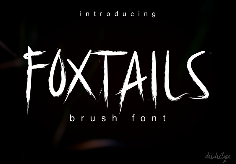 Download Foxtails font | fontsme.com