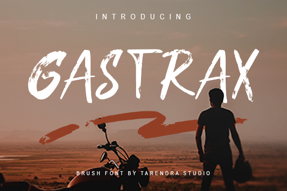 GASTRAX Brush Font