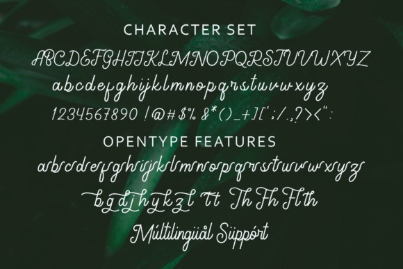Gathenbury Typeface