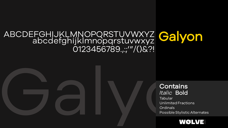 Galyon Bold