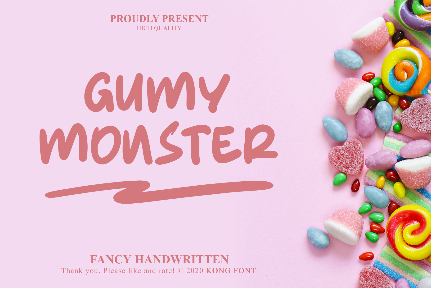 Gumy Monster Italic