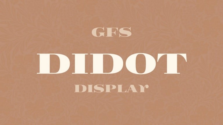 GFS Didot Display