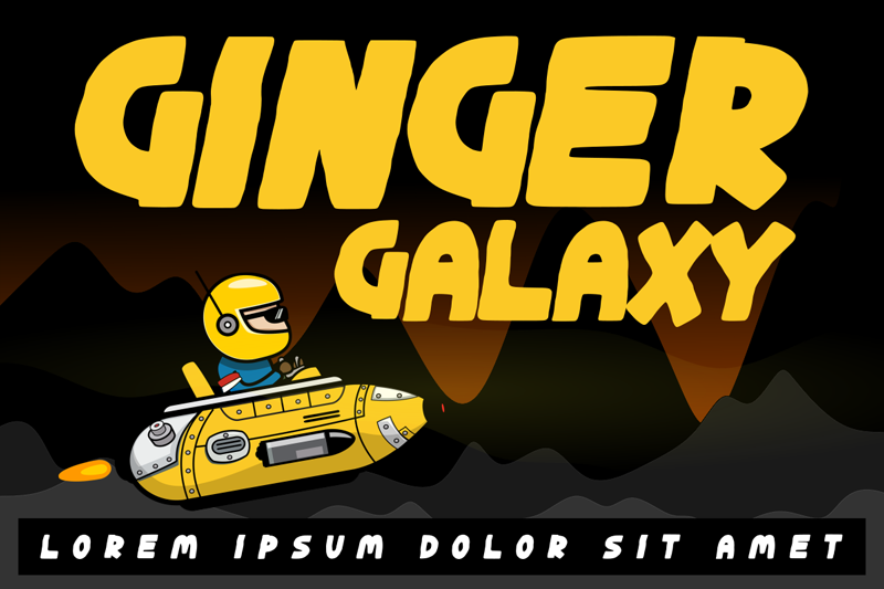 Download Ginger Galaxy Font