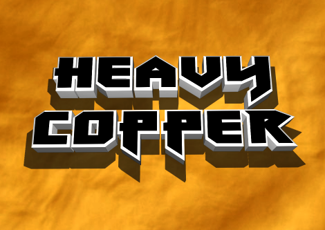 Heavy Copper Semi-Italic