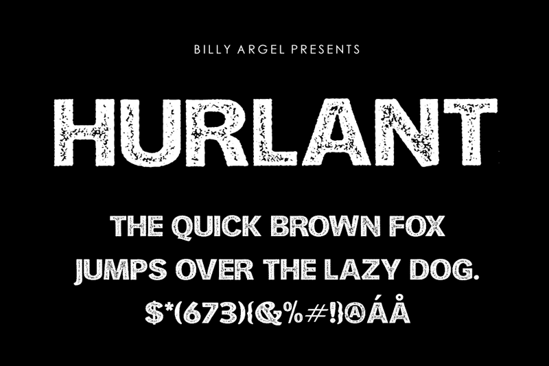 HURLANT CONDENSED ITALIC