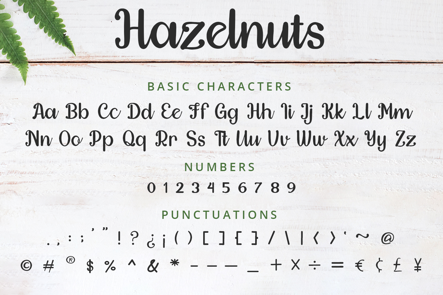 Hazelnuts