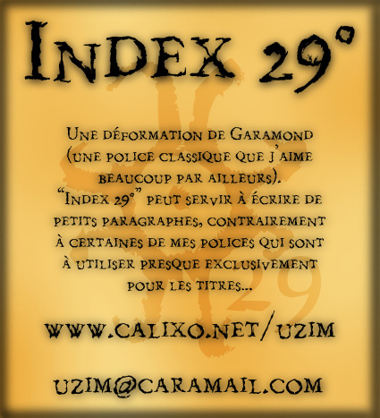 Index 29°
