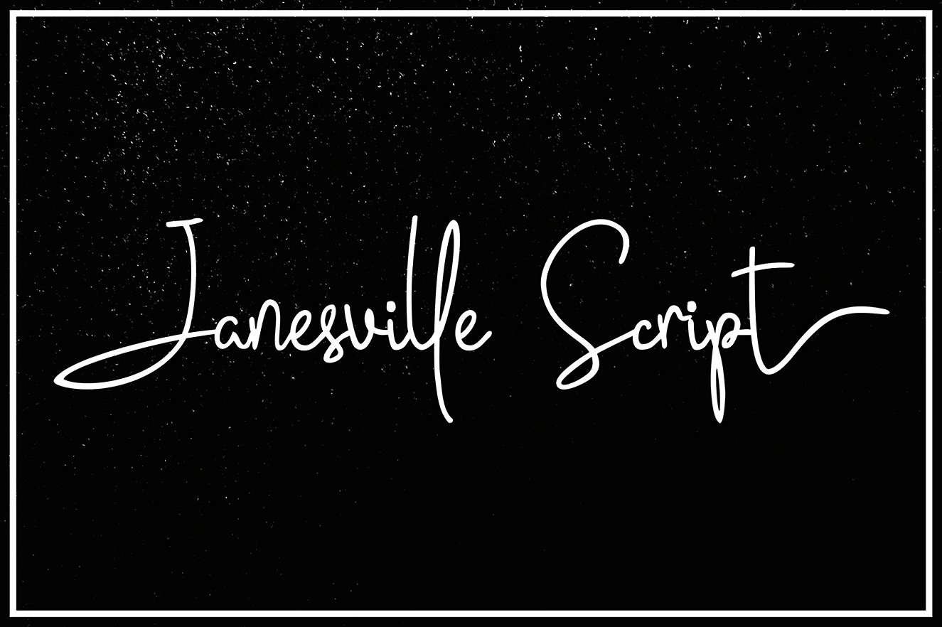 Janesville Script 