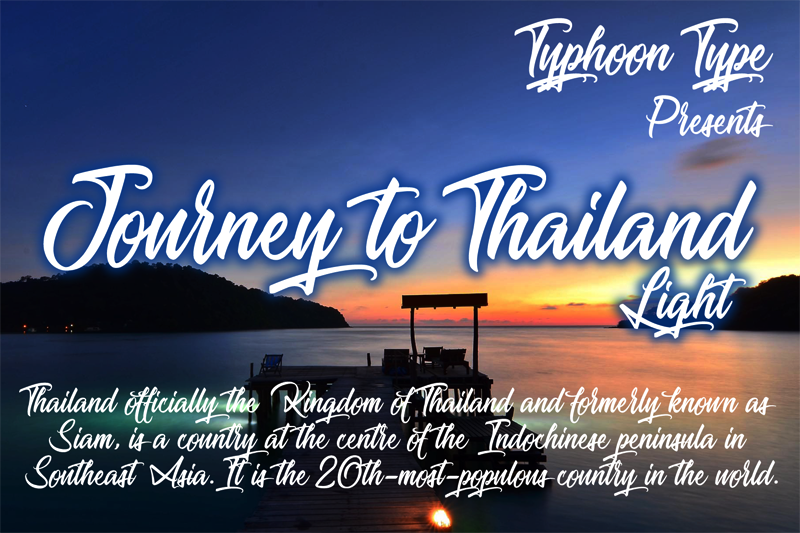 Journey to Thailand Light