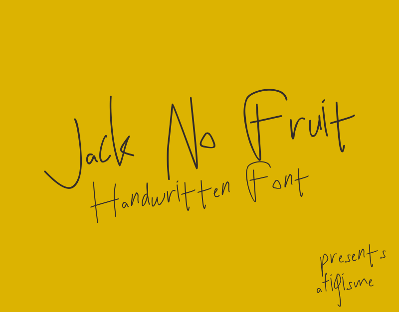 Jack No Fruit